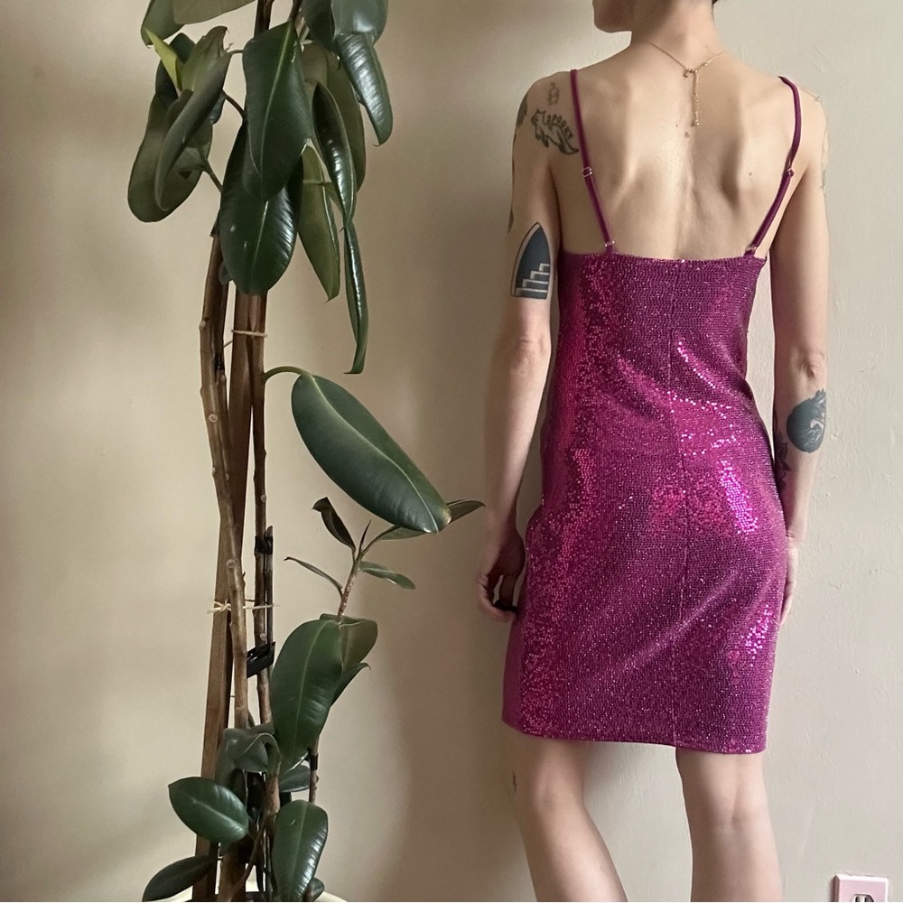 Vintage Bebe Barbie Core Bodycon - Picture 3 of 8